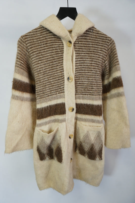 (XS/S) True Vintage Wool Extendo Cardigan