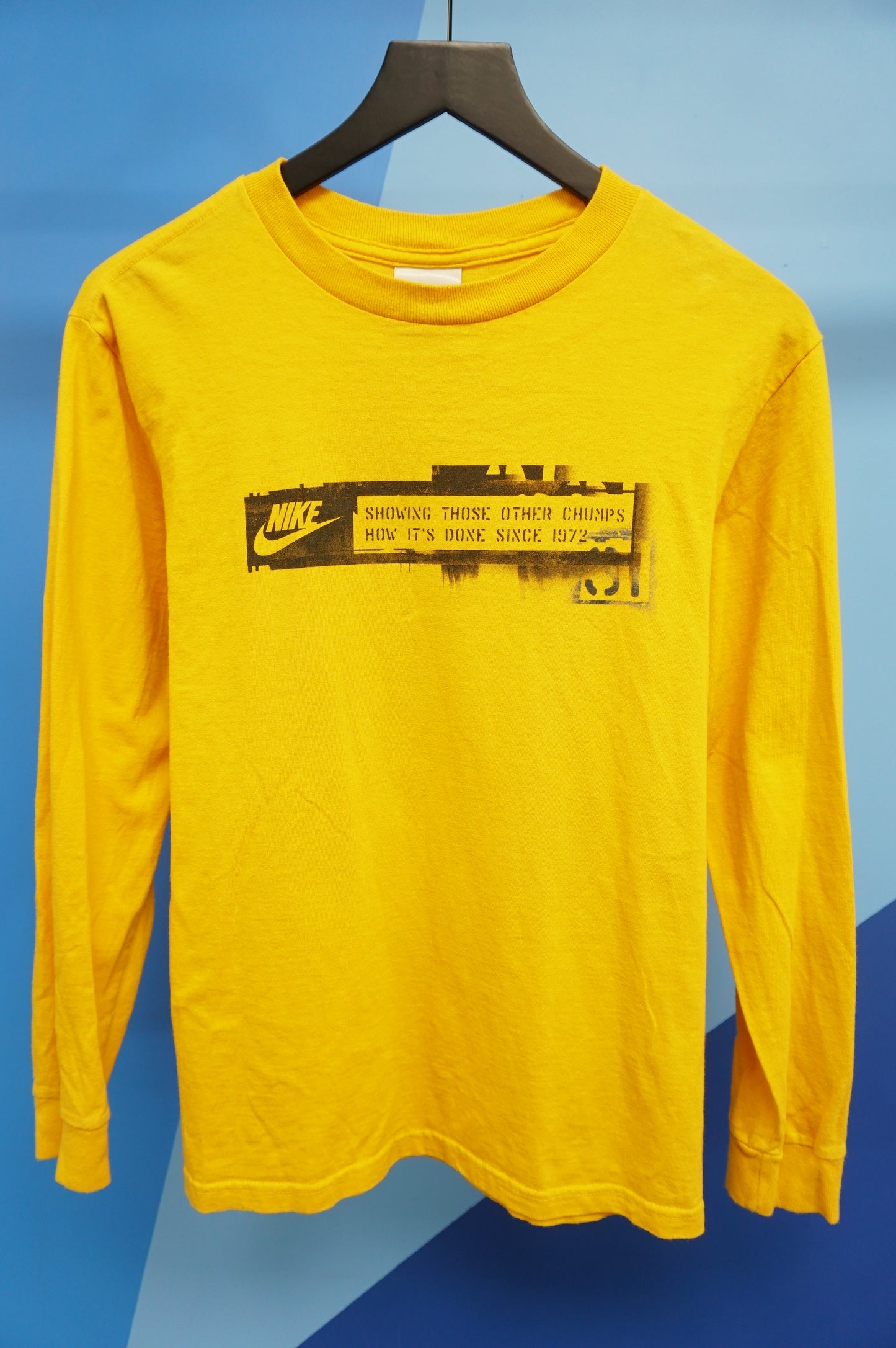 (S) Y2K Nike Showing Those Other Chumps How It's Done LS T-Shirt