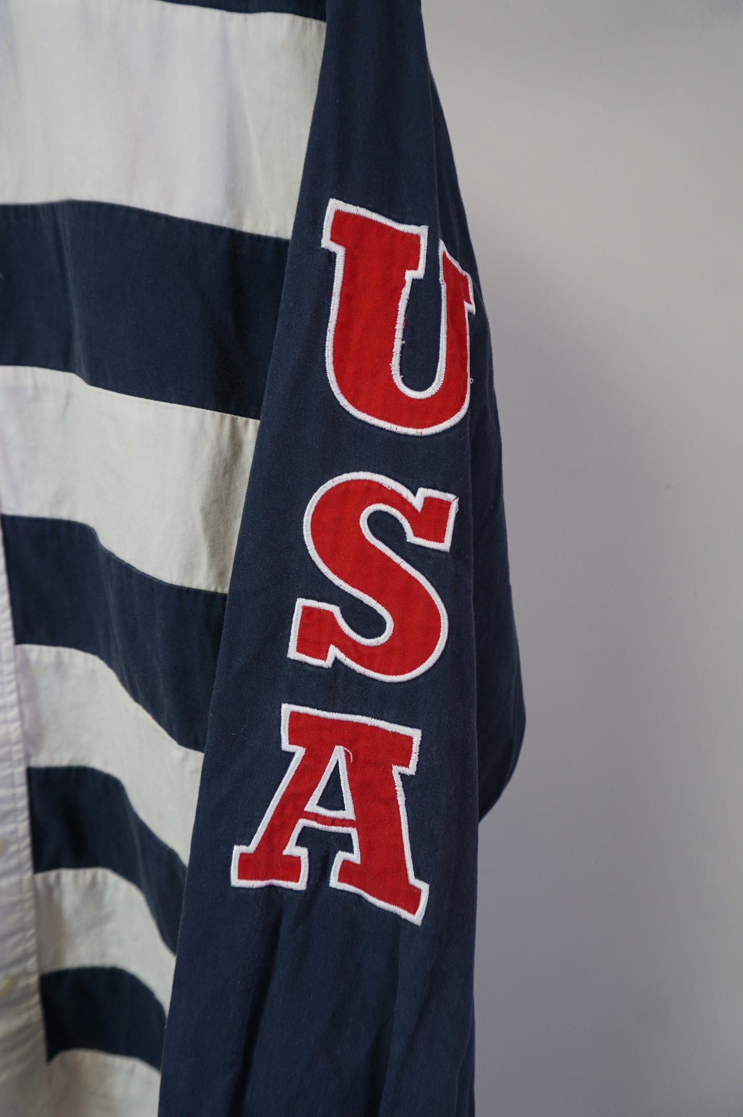 (M/L) Tommy Hilfiger USA LS Button Up Shirt