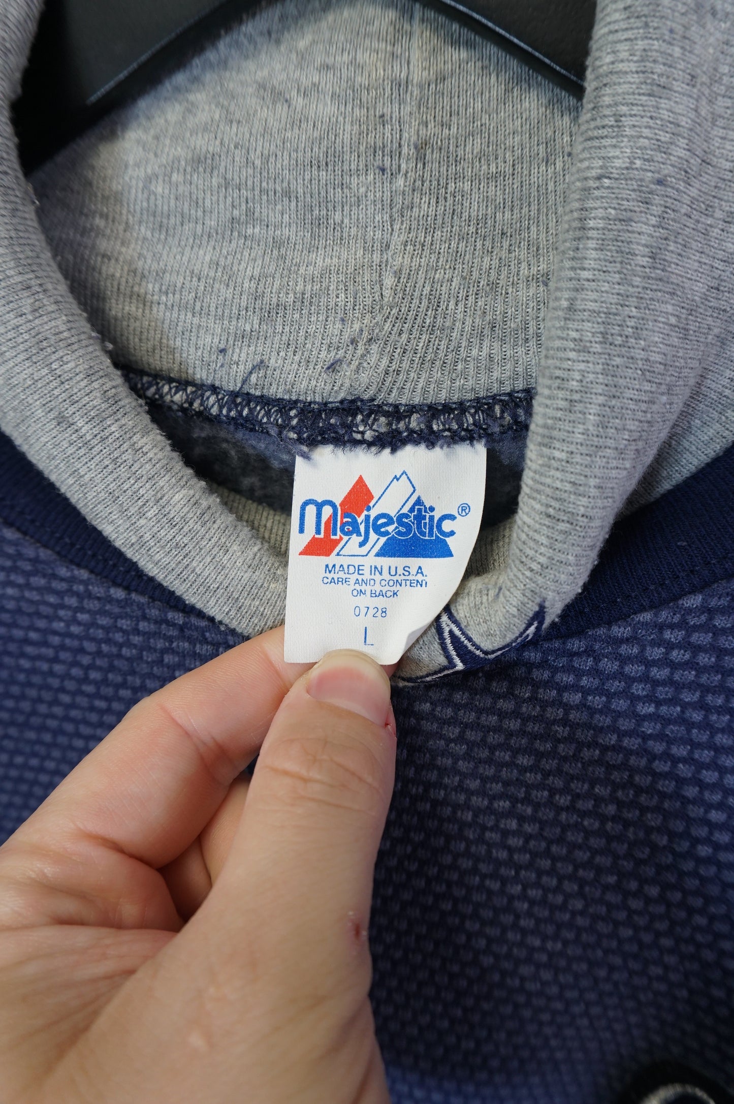 (L) USA Made Dallas Cowboys Turtleneck