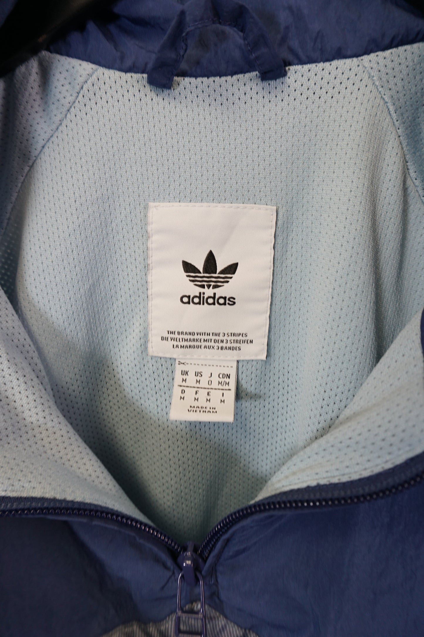 (M/L) New School Adidas Windbreaker