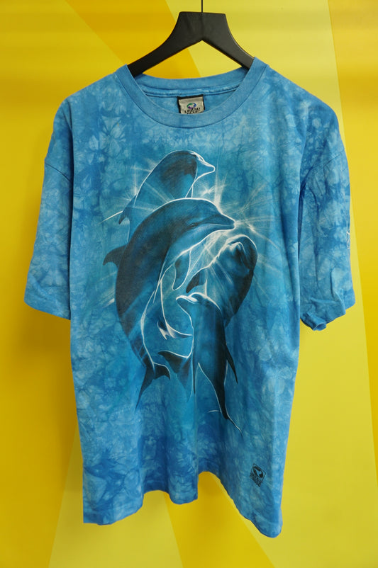 (XL) 2000 The Mountain Dolphin Single Stitch T-Shirt