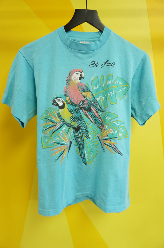 (S/M) Vtg St Louis Parrots Single Stitch T-Shirt