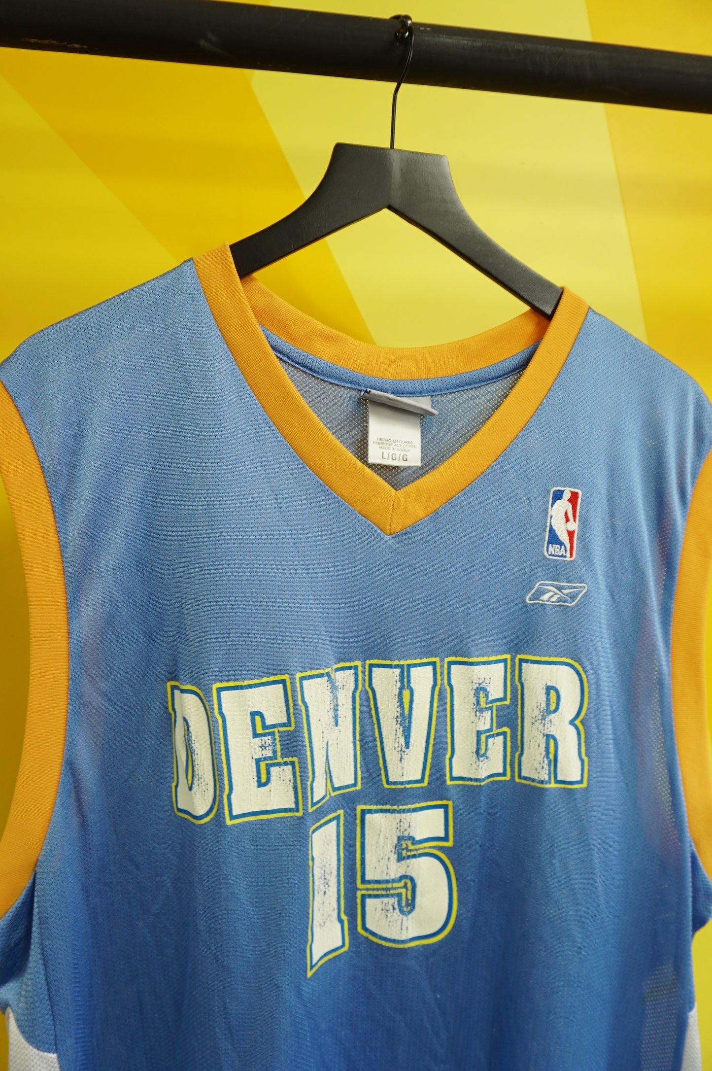 (L) Denver Nuggets Carmelo Anthony Jersey