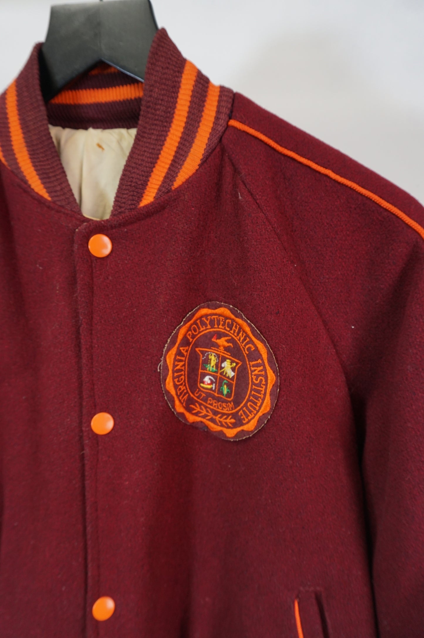 (M) Vtg Virginia Tech Varisty Jacket