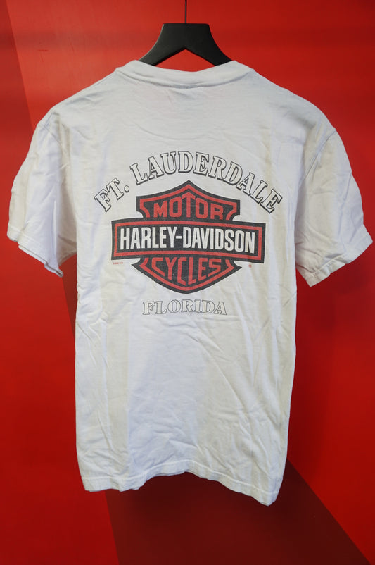 (M) 2000 Fort Lauderdale Harley Davidson T-Shirt