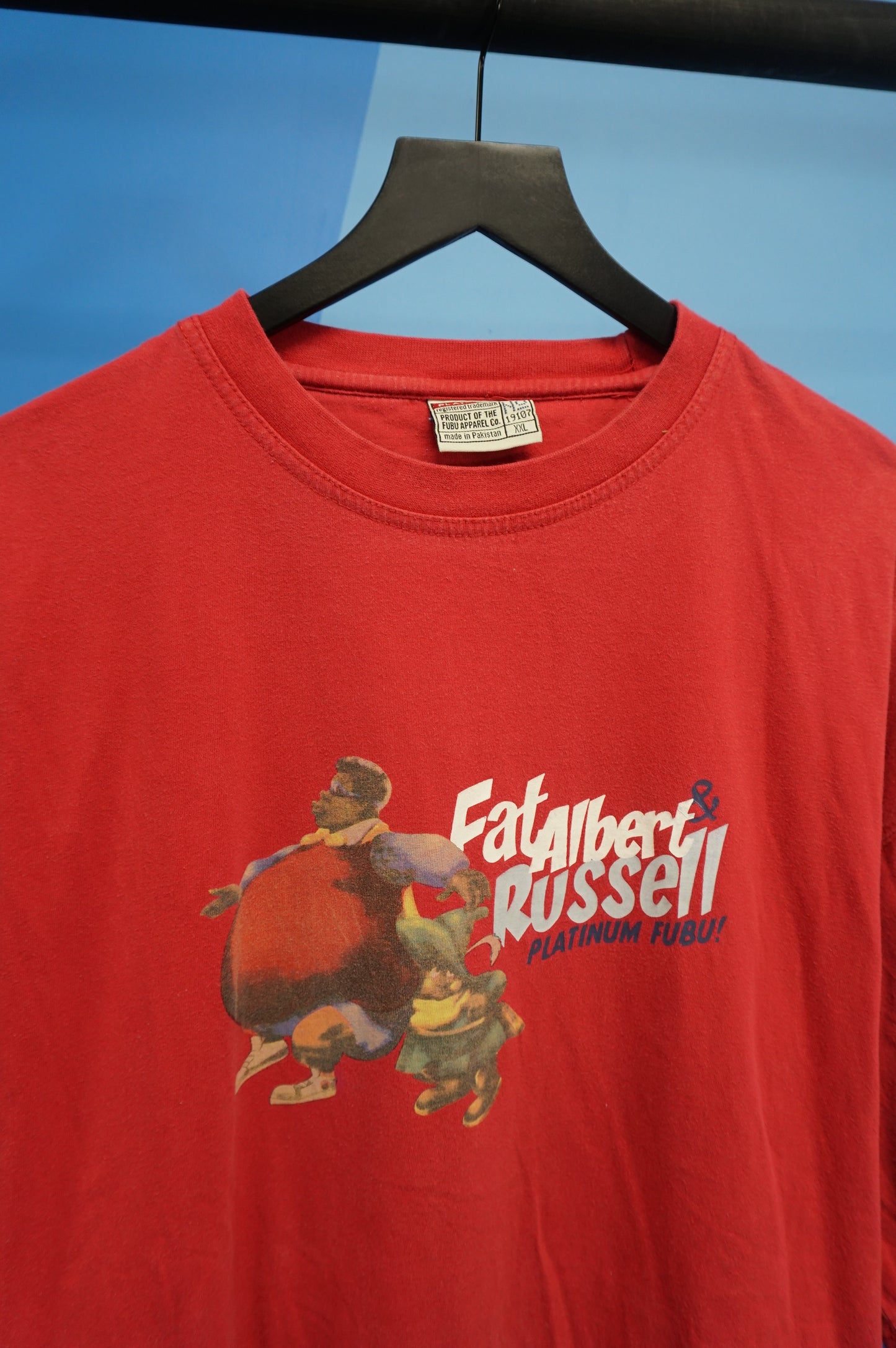 (XXL) Platinum Fubu Fat Albert & Russell T-Shirt