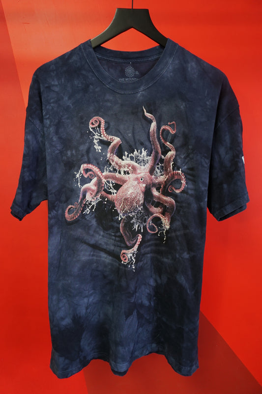 (XL) The Mountain Houston Aquarium & Animal Preserve Octopus T-Shirt