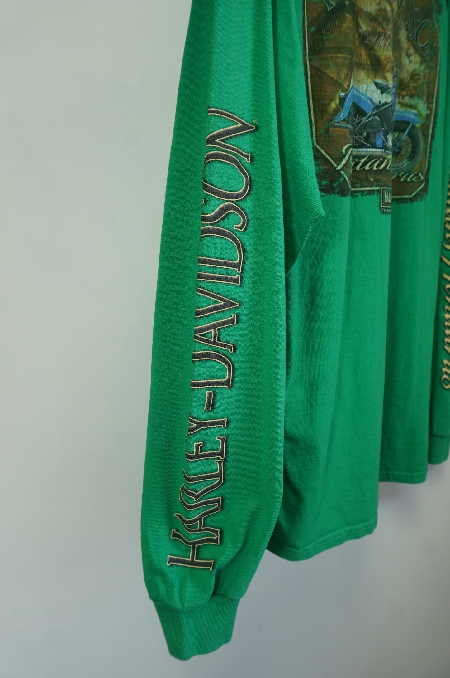 (XL) Roatan Honduras Harley Davidson LS T-Shirt