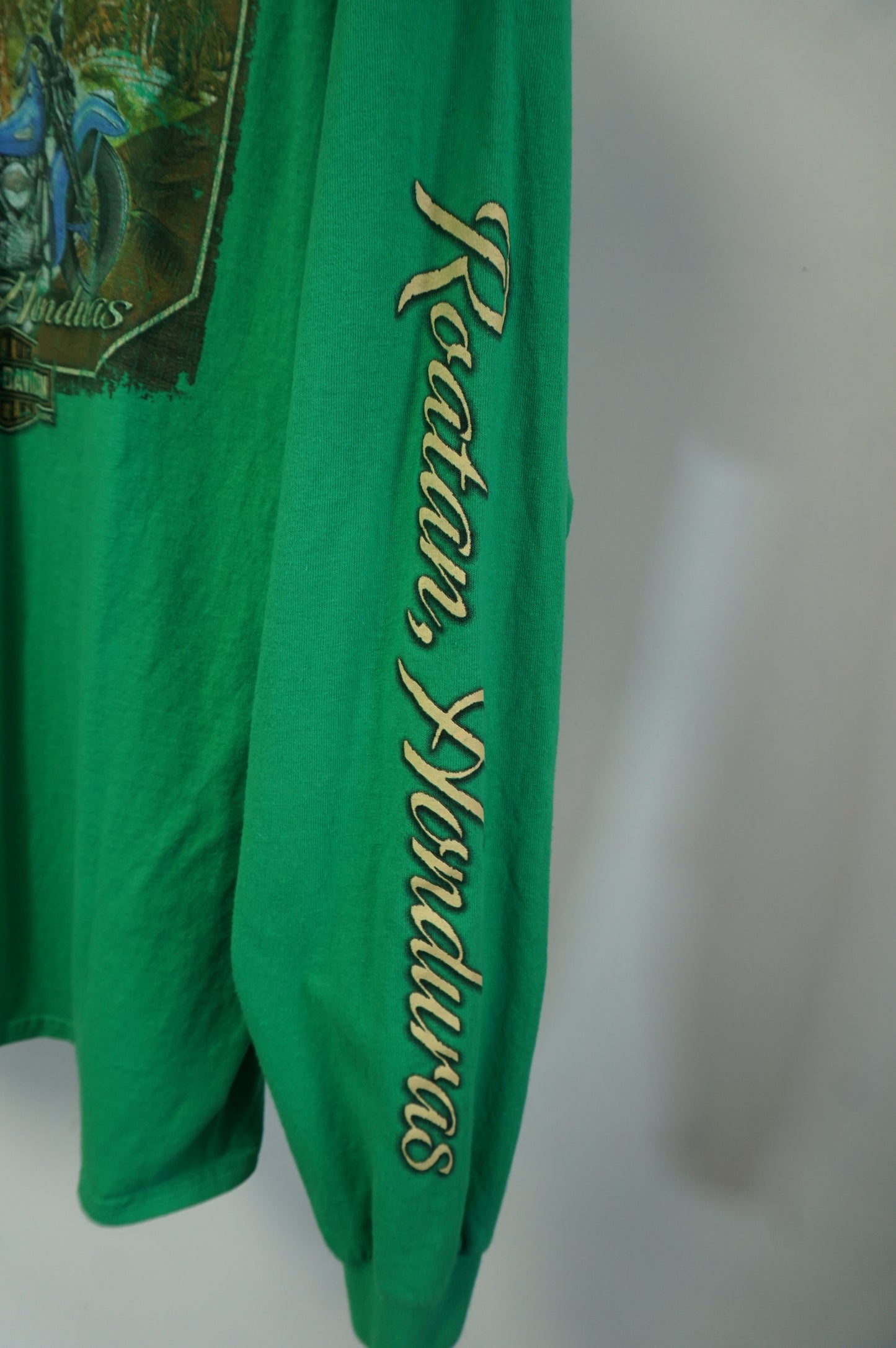 (XL) Roatan Honduras Harley Davidson LS T-Shirt