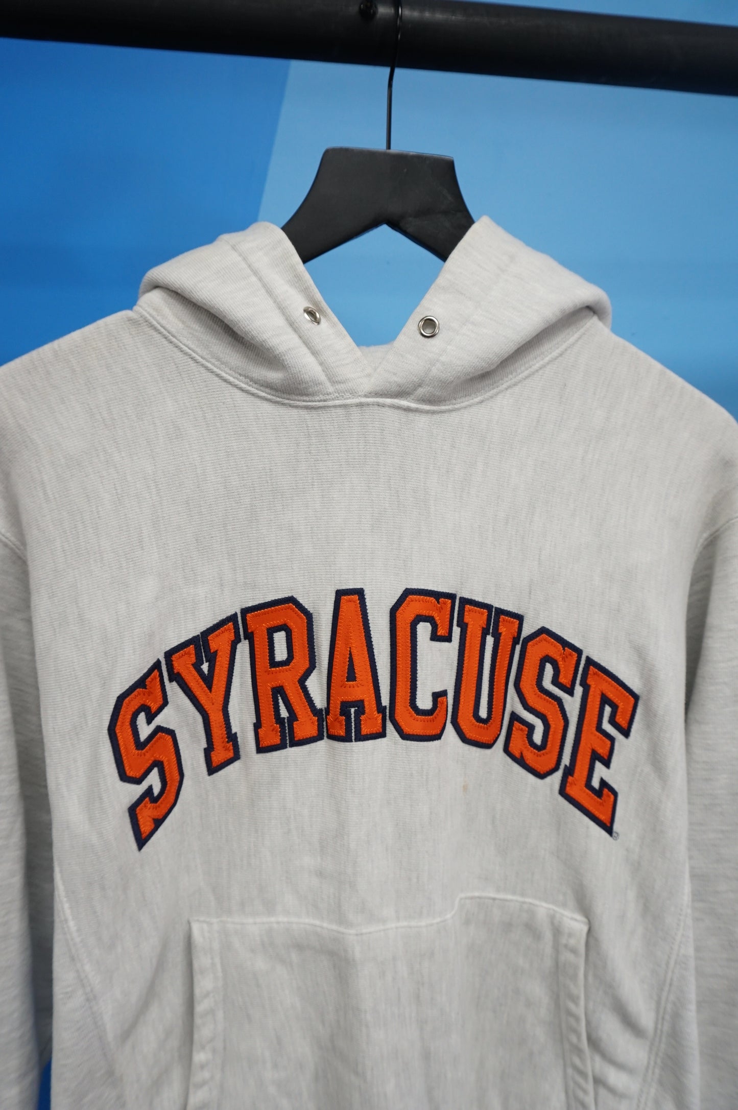 (S/M) Syracuse Reverse Weave Champion Hoodie