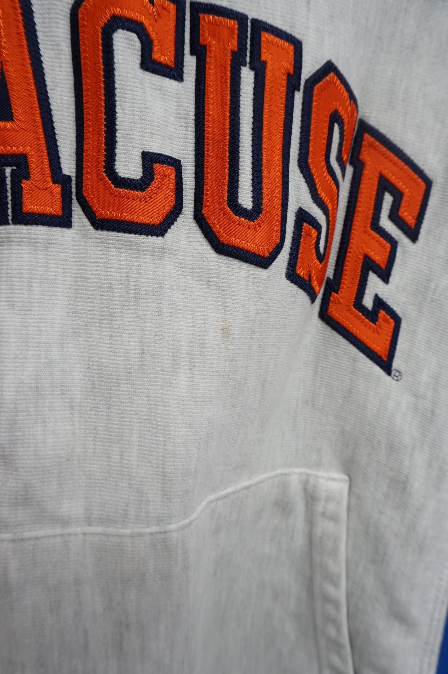 (S/M) Syracuse Reverse Weave Champion Hoodie