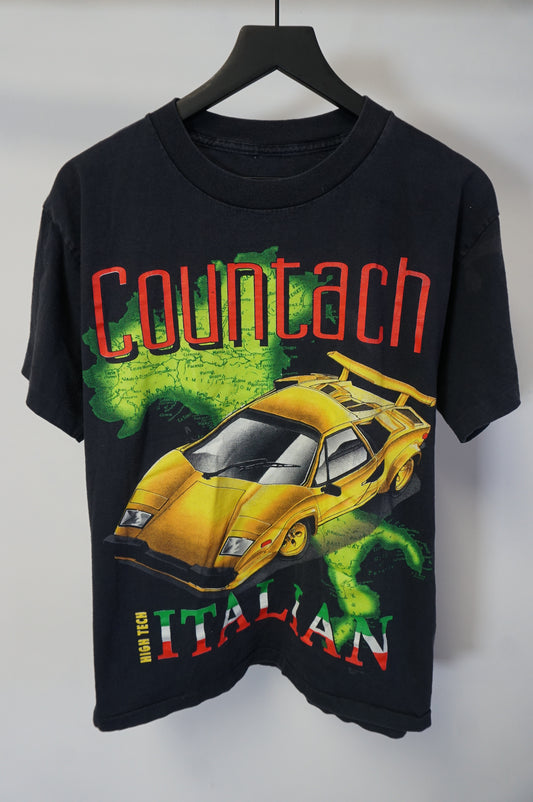(L) Vtg Lamborghini Countach Single Stitch T-Shirt