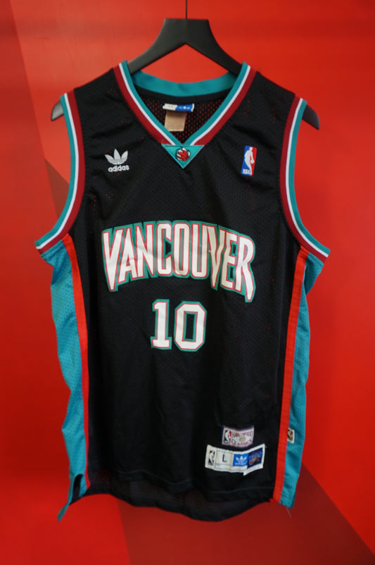 (L) Vancouver Grizzlies Mike Bibby Adidas Jersey