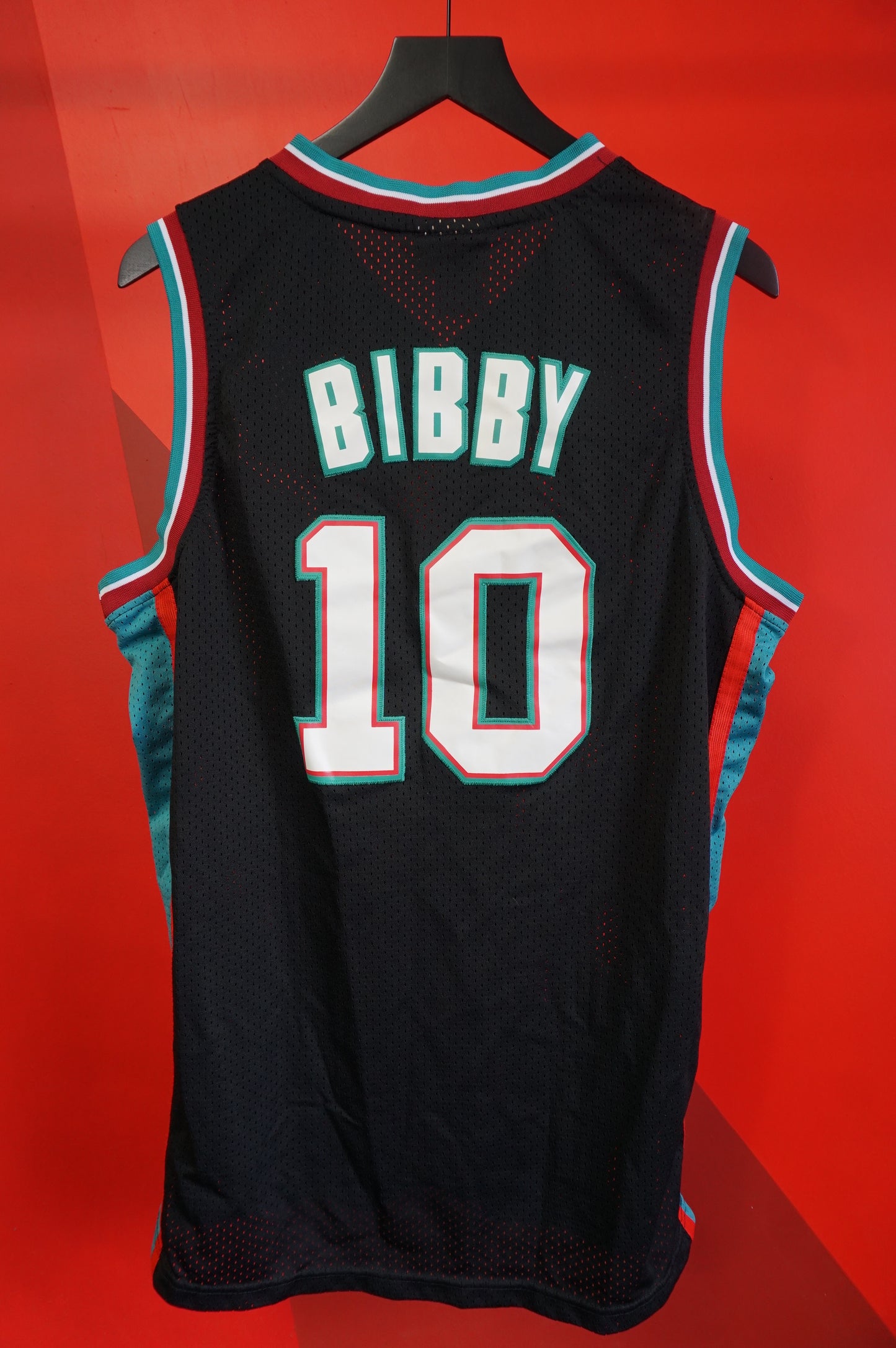 (L) Vancouver Grizzlies Mike Bibby Adidas Jersey