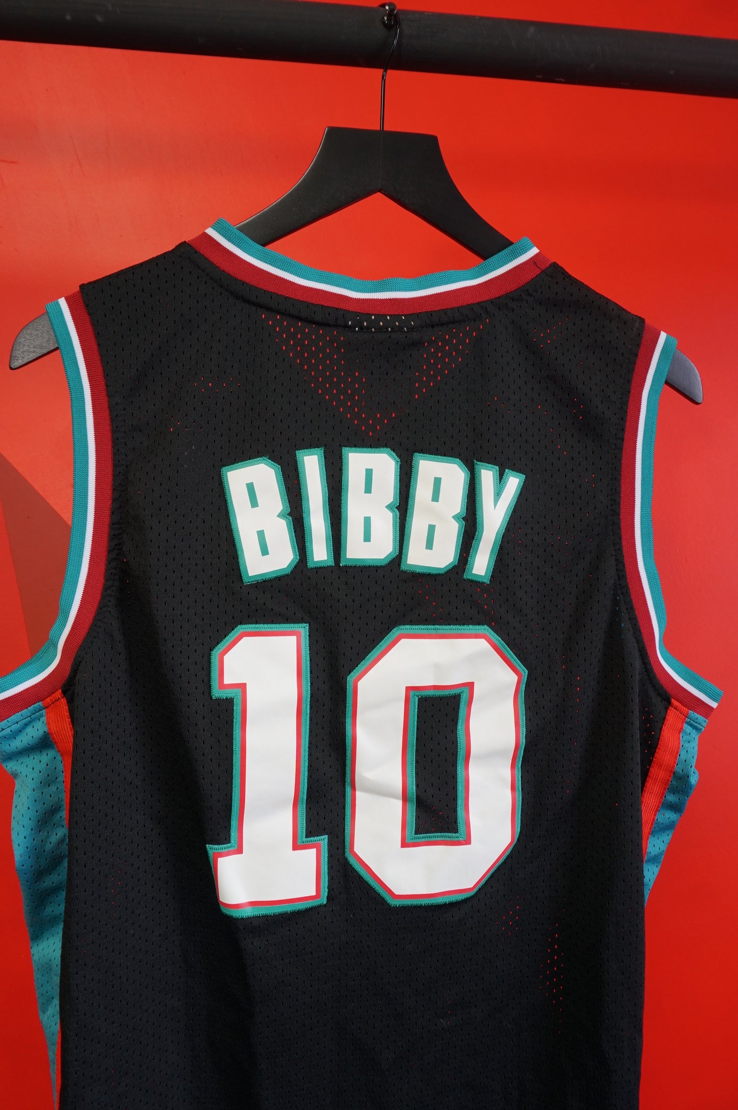 (L) Vancouver Grizzlies Mike Bibby Adidas Jersey