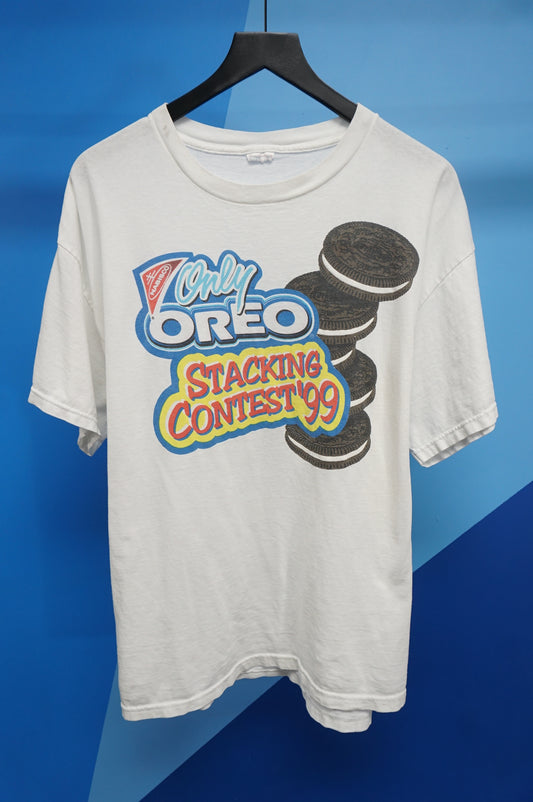 (XL) 1999 Oreo Stacking Contest T-Shirt