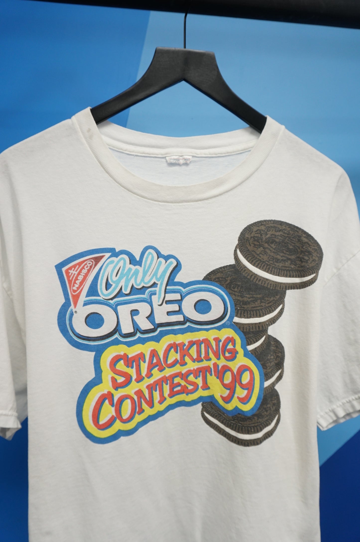 (XL) 1999 Oreo Stacking Contest T-Shirt