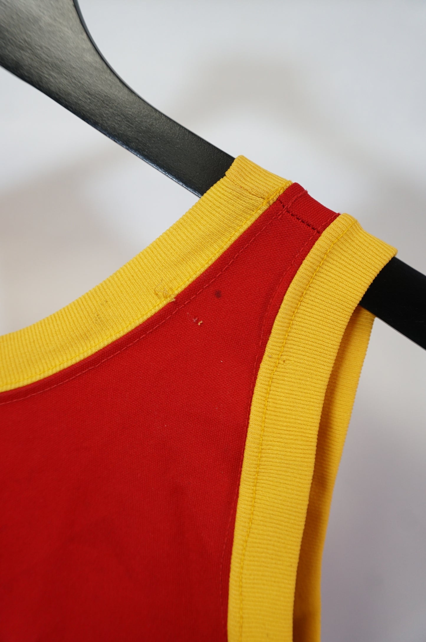 (S/M) 1970s Champion USA Made Cougar Basketball Jersey