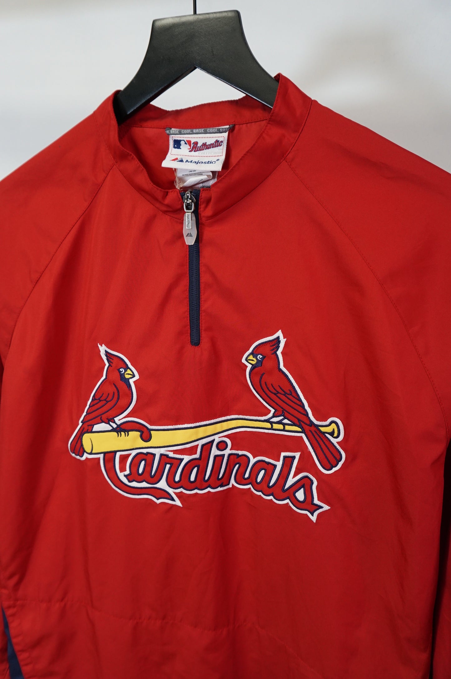 (L/XL) St. Louis Cardinals Majestic Windbreaker