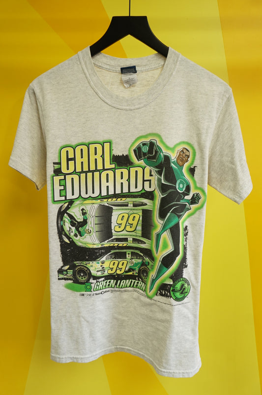 (S) 2004 Carl Edwards Green Lantern Nascar T-Shirt