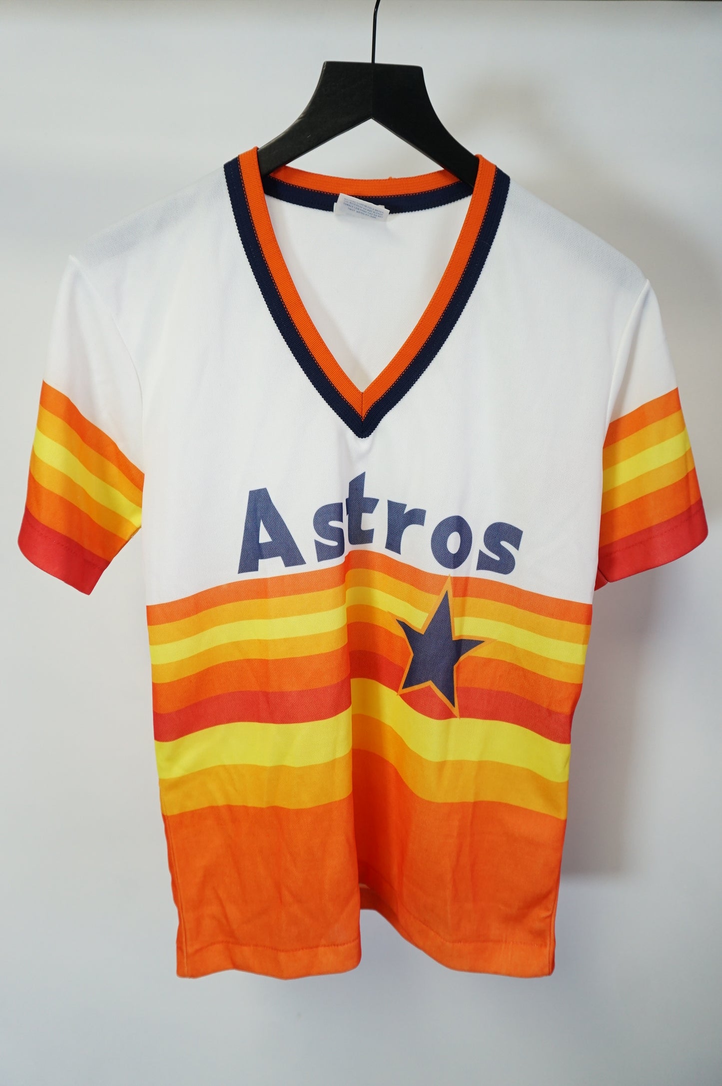 (M) Vtg 70s Houston Astros Tequila Sunrise Jersey
