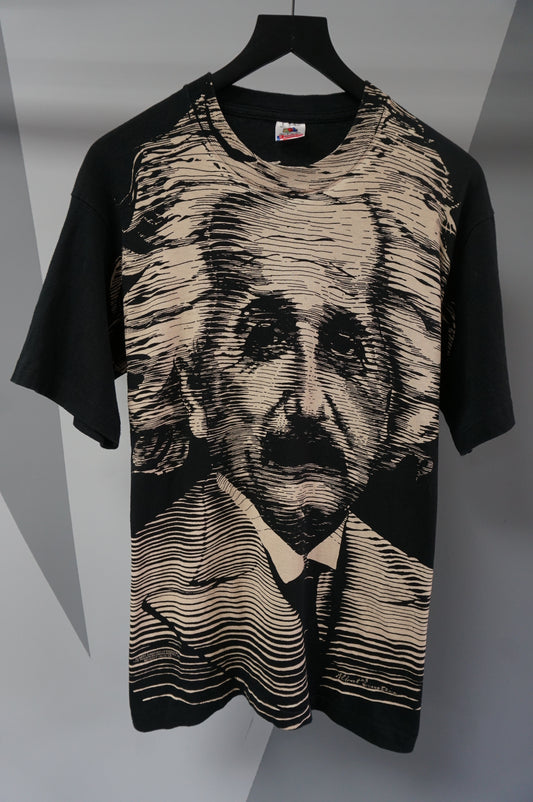 (M/L) Vtg Big Head Albert Einstein Single Stitch T-Shirt