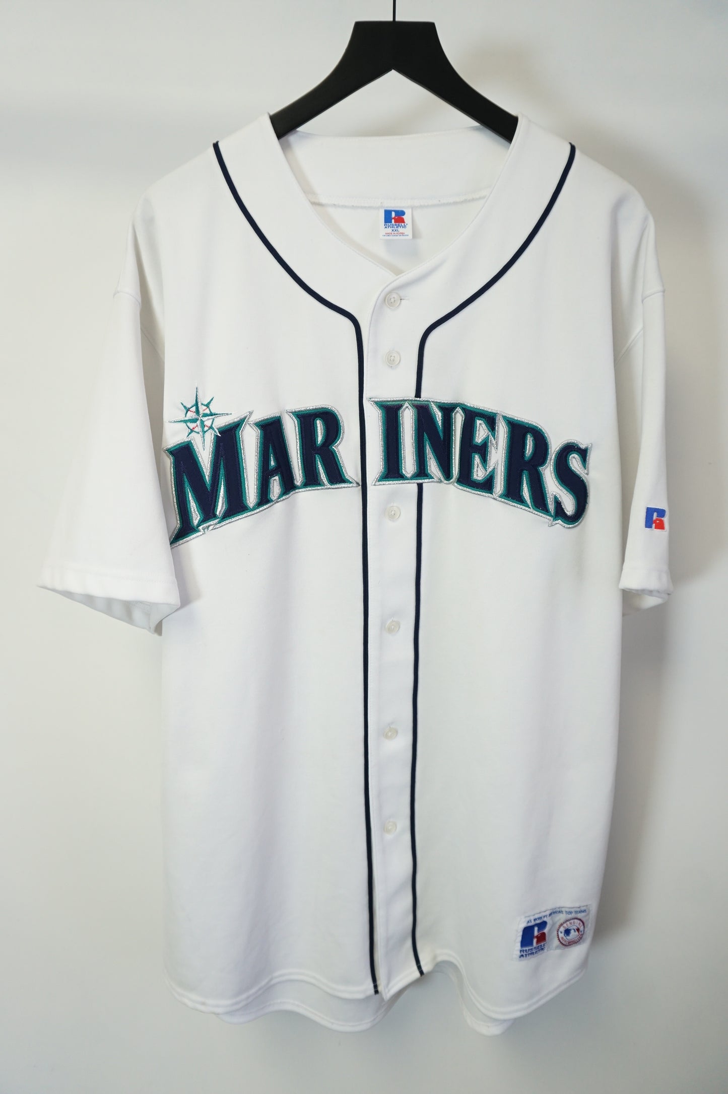 (XL/XXL) Vtg Seattle Mariners Russell Athletic Jersey