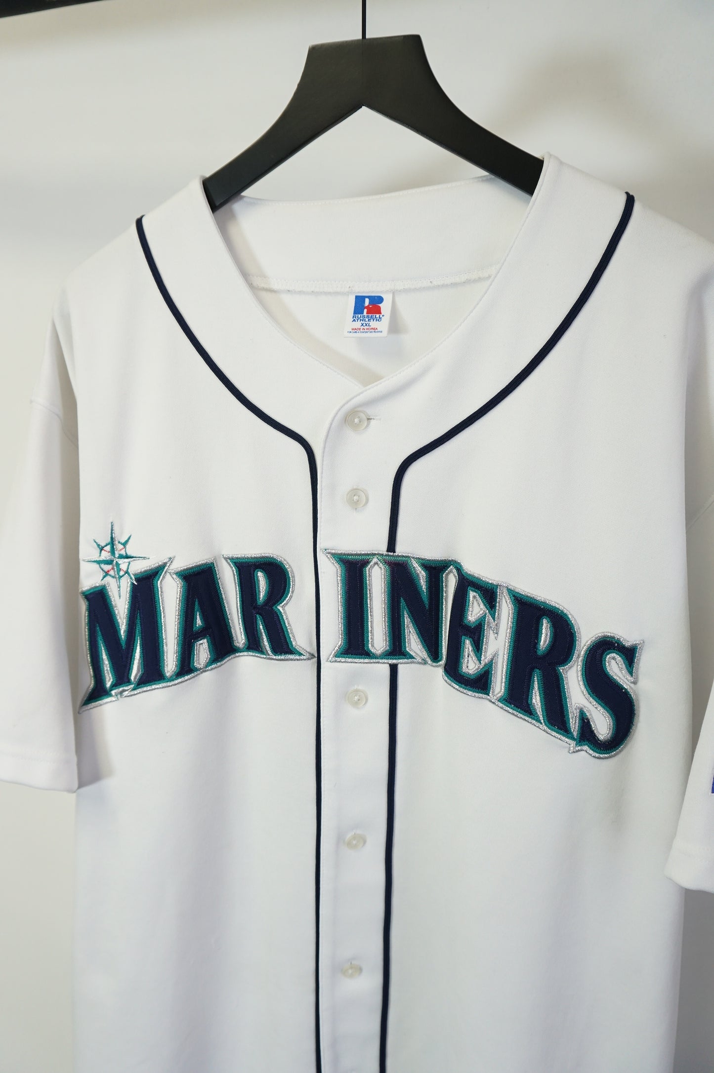 (XL/XXL) Vtg Seattle Mariners Russell Athletic Jersey