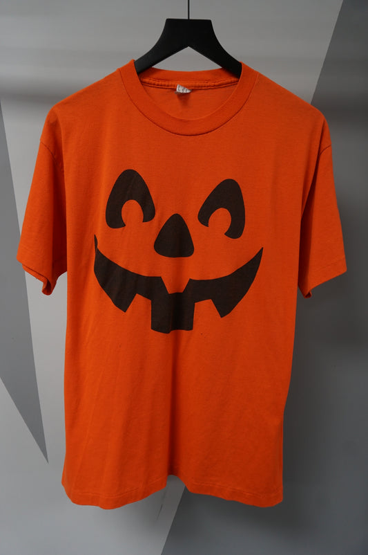 (M) USA Made Pumpkin Single Stitch T-Shirt