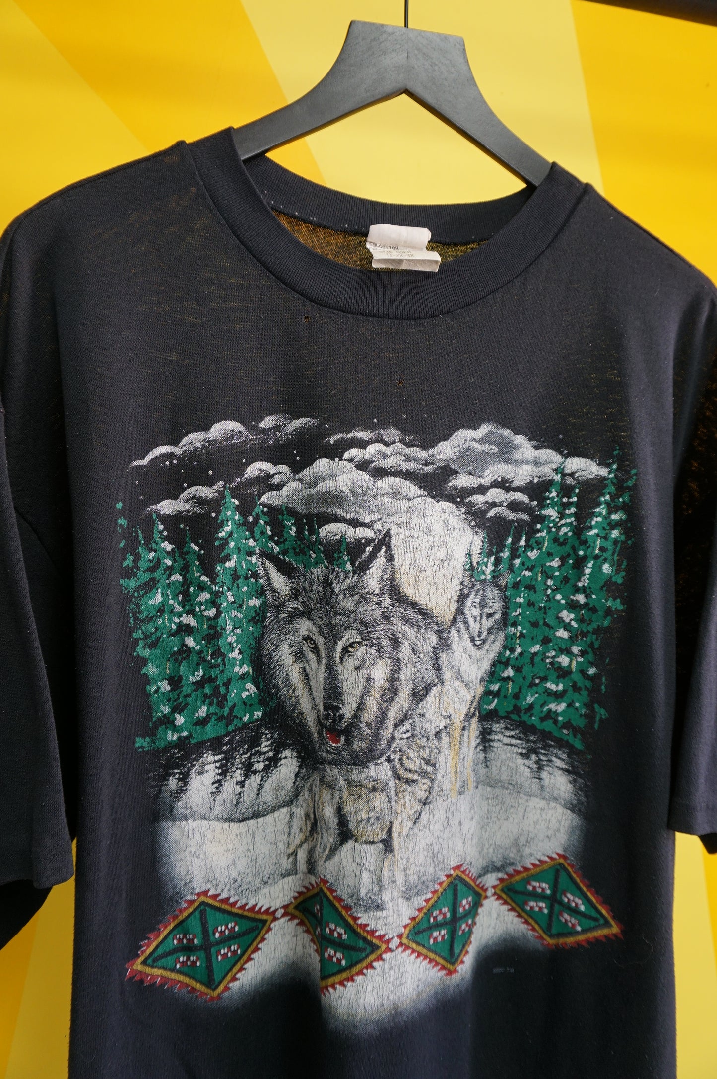 (XXL) Vtg Wolf T-Shirt