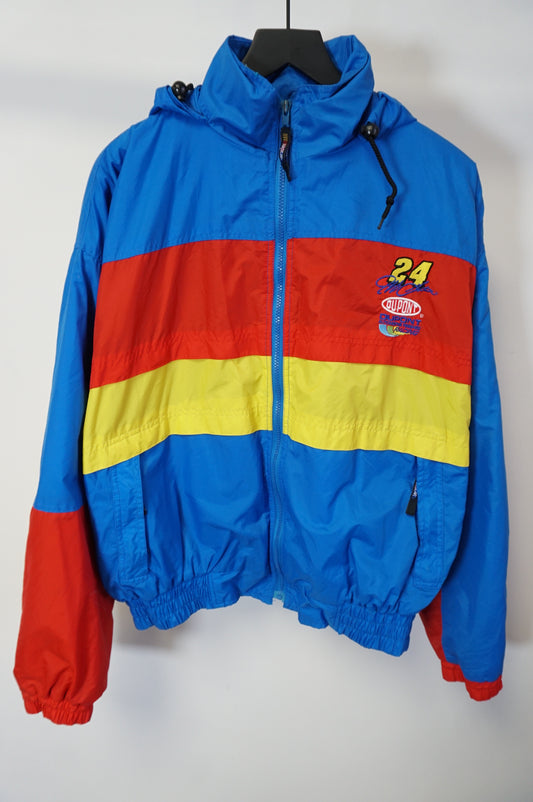 (L/XL) Jeff Gordon Striped Nascar Jacket