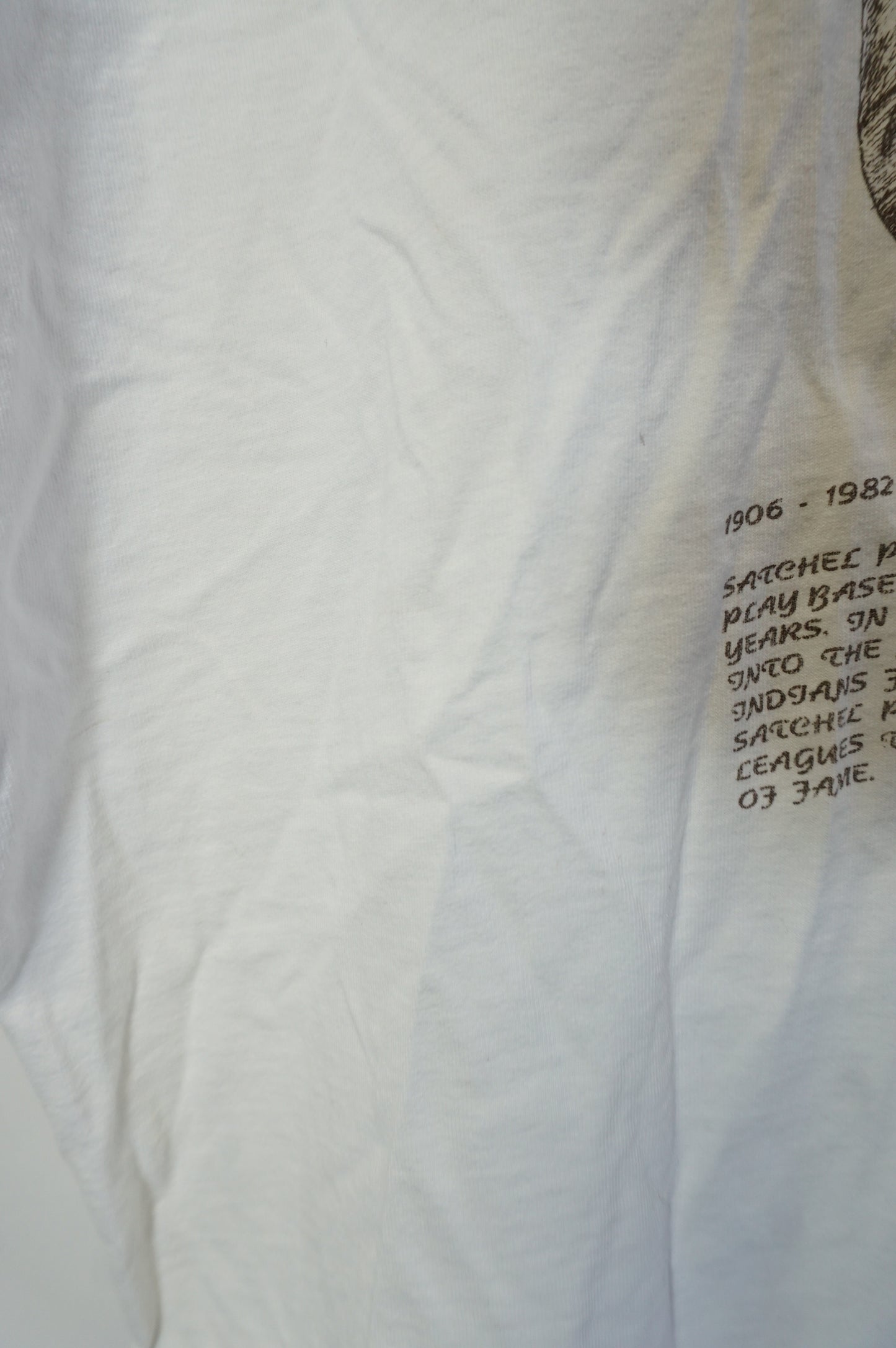 (XL) Satchel Paige Vtg T-Shirt