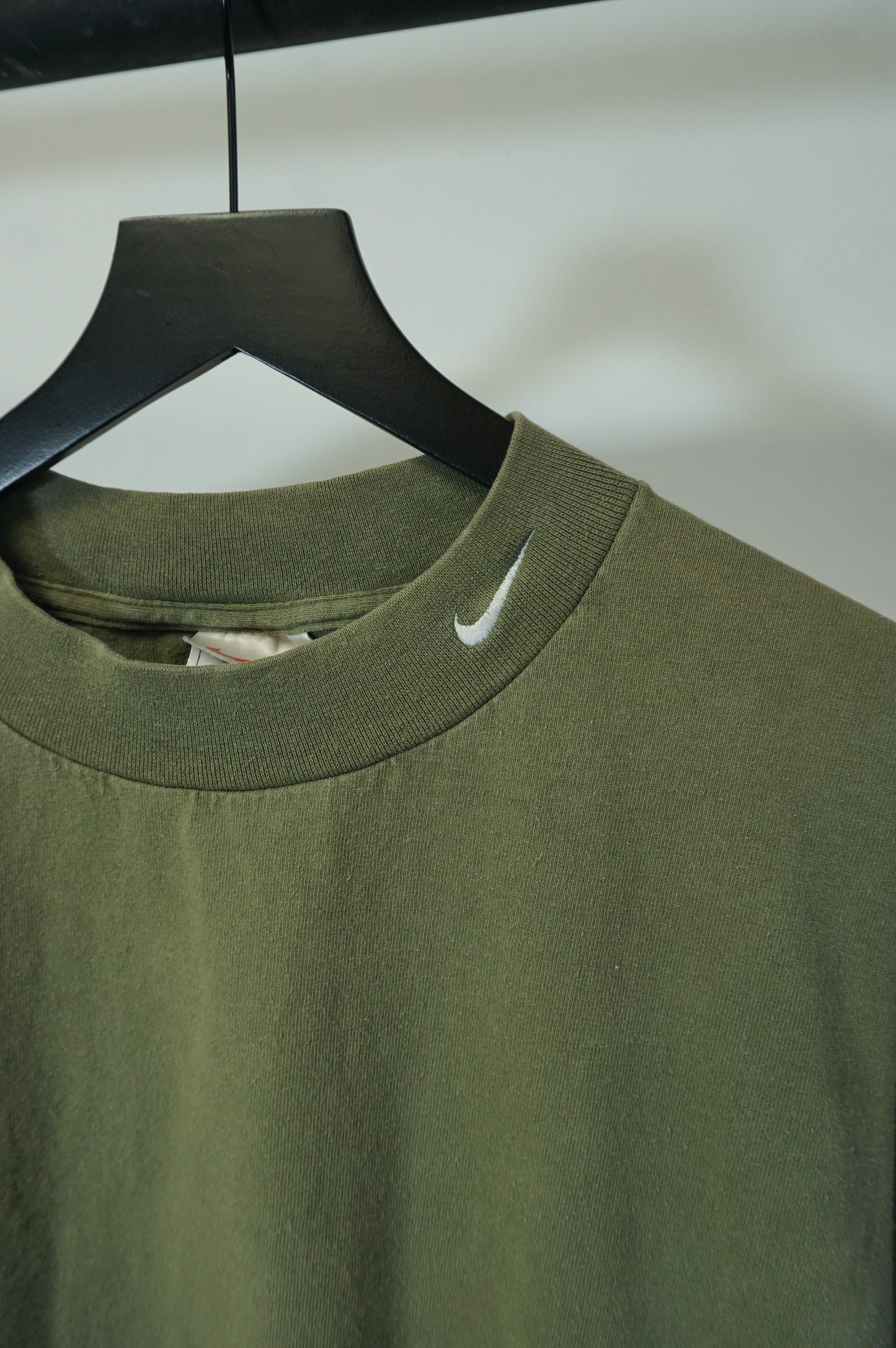 (XXL) USA Made Olive Green Nike Mock Neck