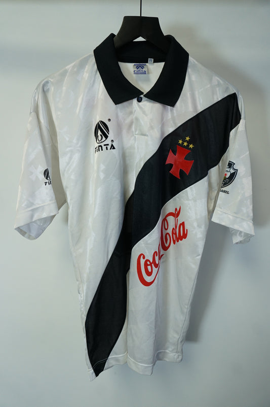 (M) 90s Vasco Da Gama Home Soccer Jersey