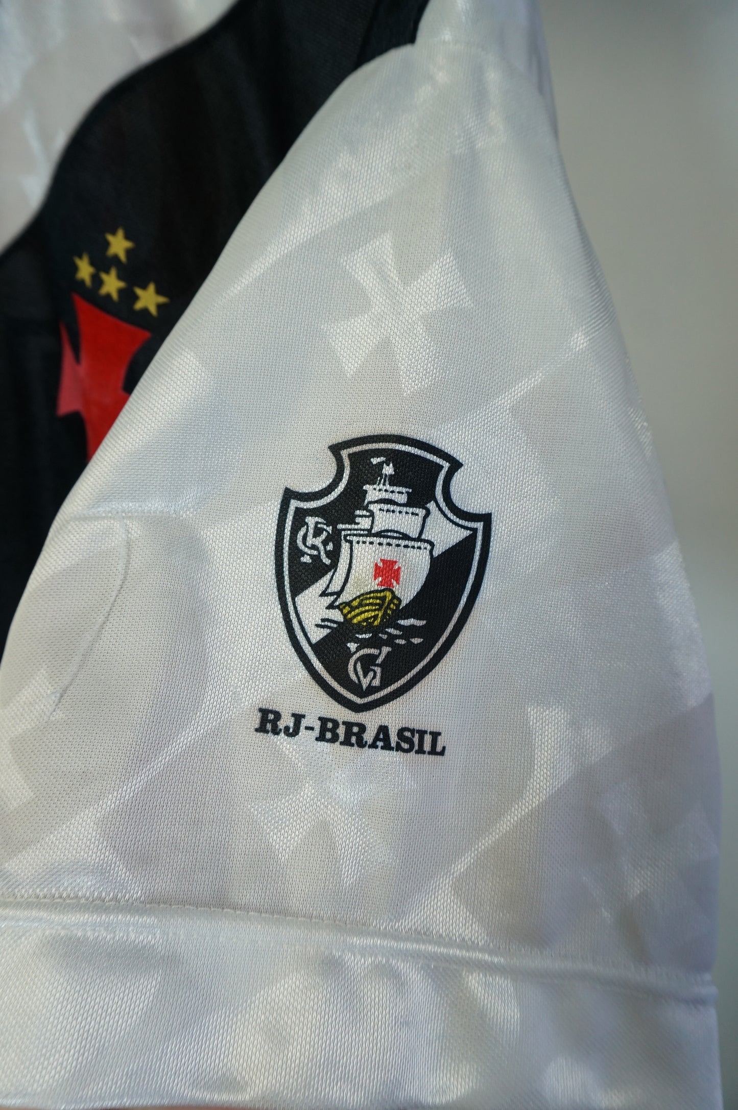 (M) 90s Vasco Da Gama Home Soccer Jersey