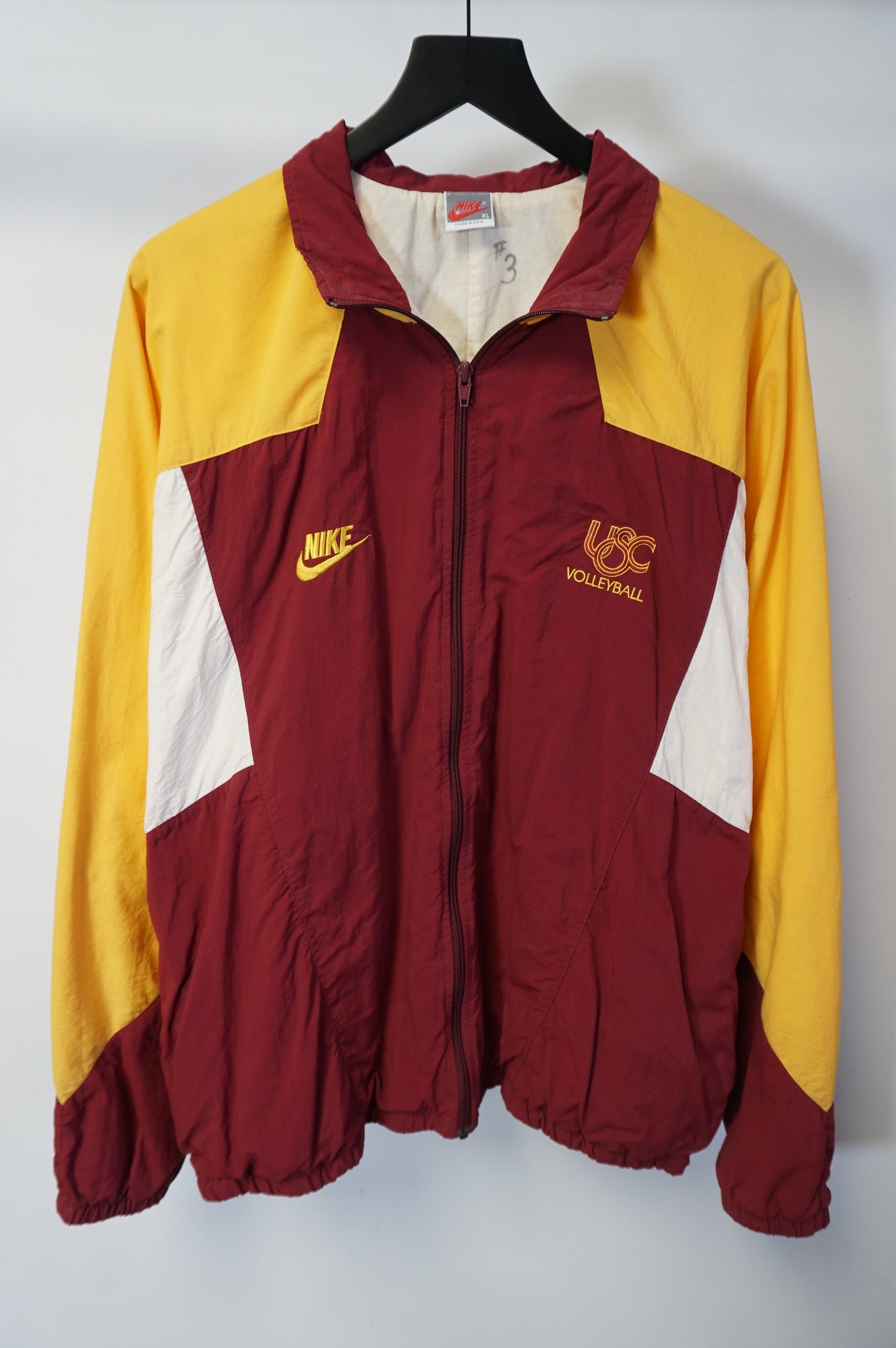 (XL) USA Made Nike USC Volleyball 90s Windbreaker