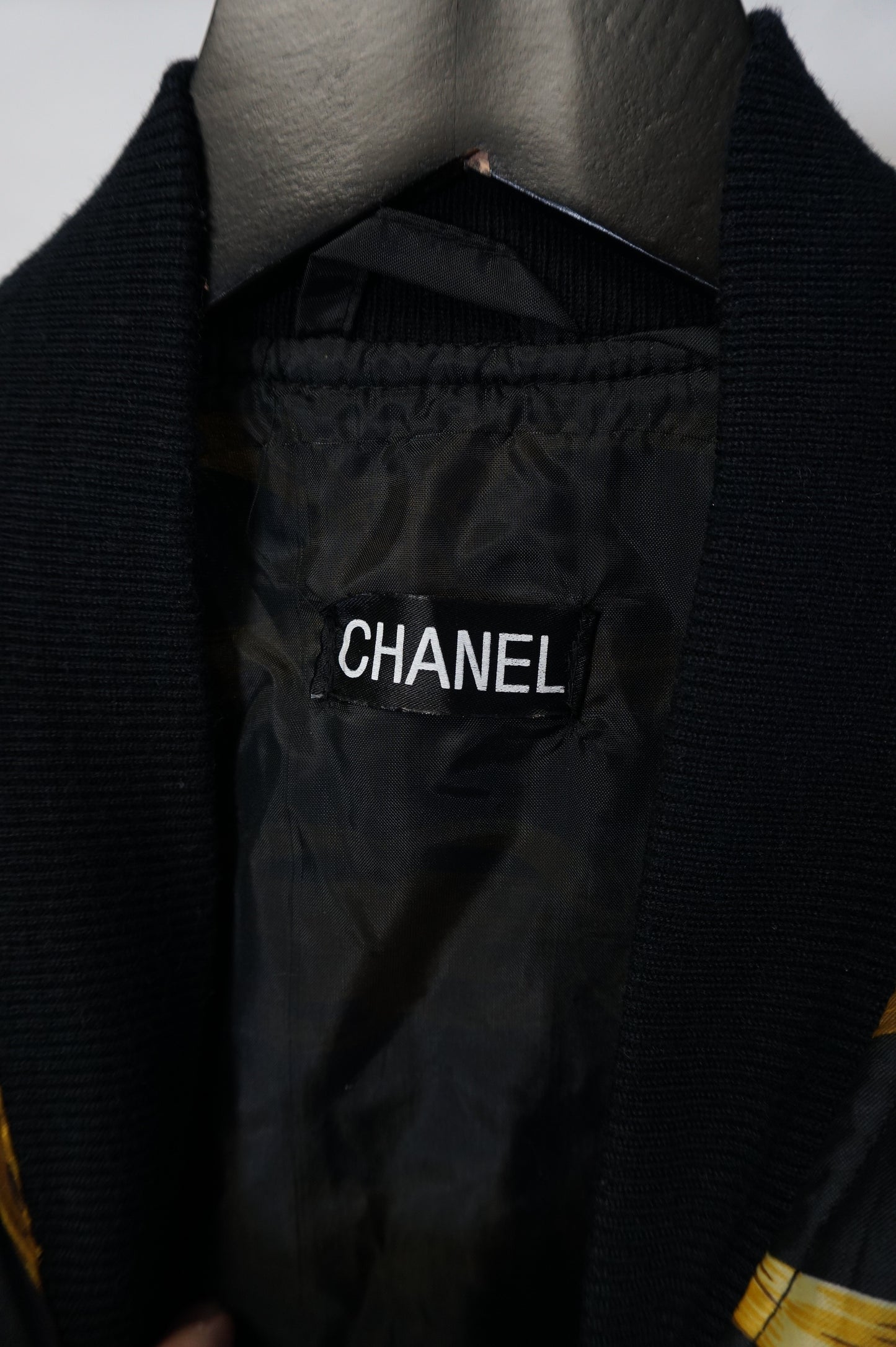 (XL) Chanel Chain Satin Jacket