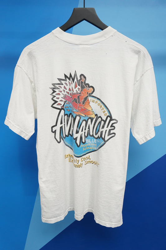 (L) Vtg Avalanche Peppermint Schnapps T-Shirt