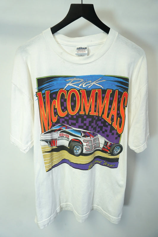 (XL) Vintage 90s Rick McCommas Dirt Road Racing T-Shirt