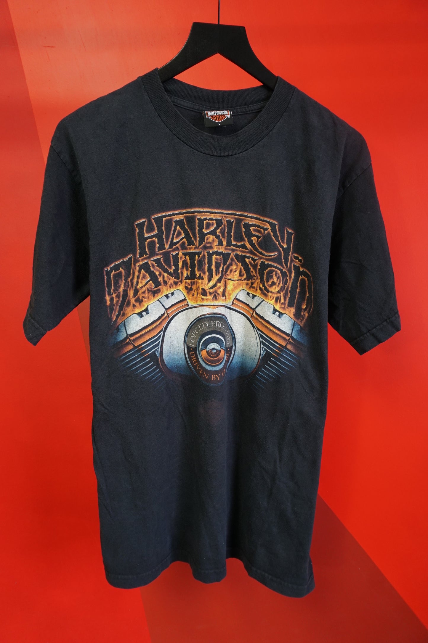 (M/L) 2006 Houston Harley Davidson T-Shirt