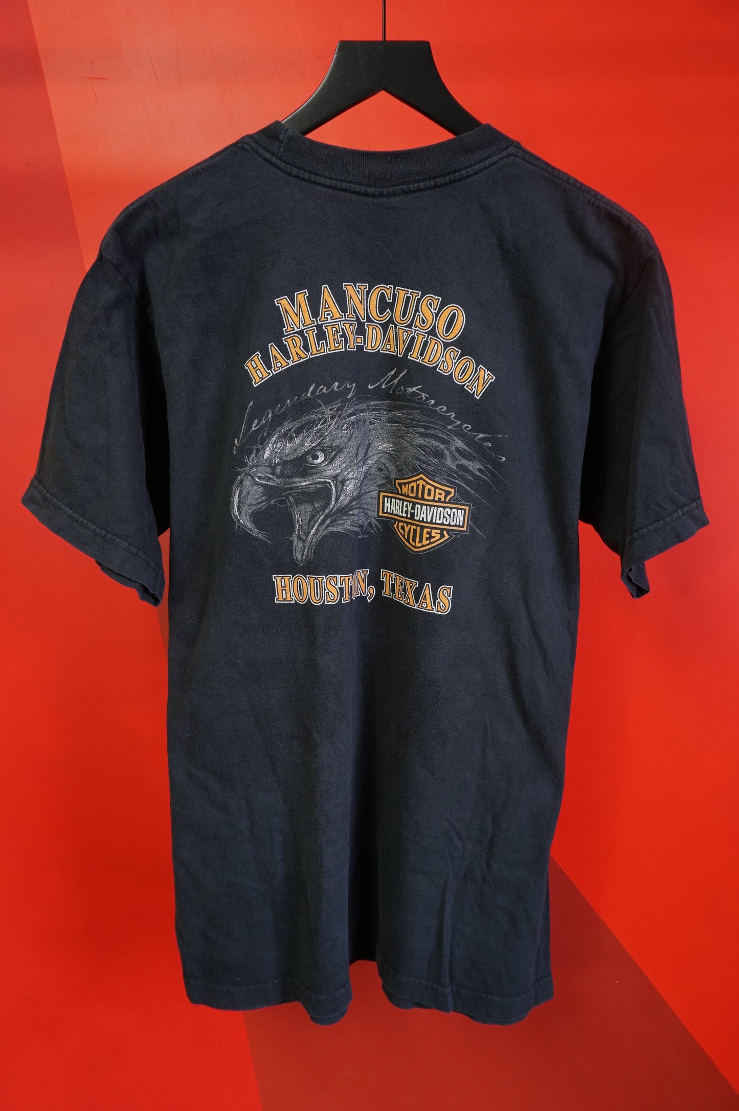 (M/L) 2006 Houston Harley Davidson T-Shirt