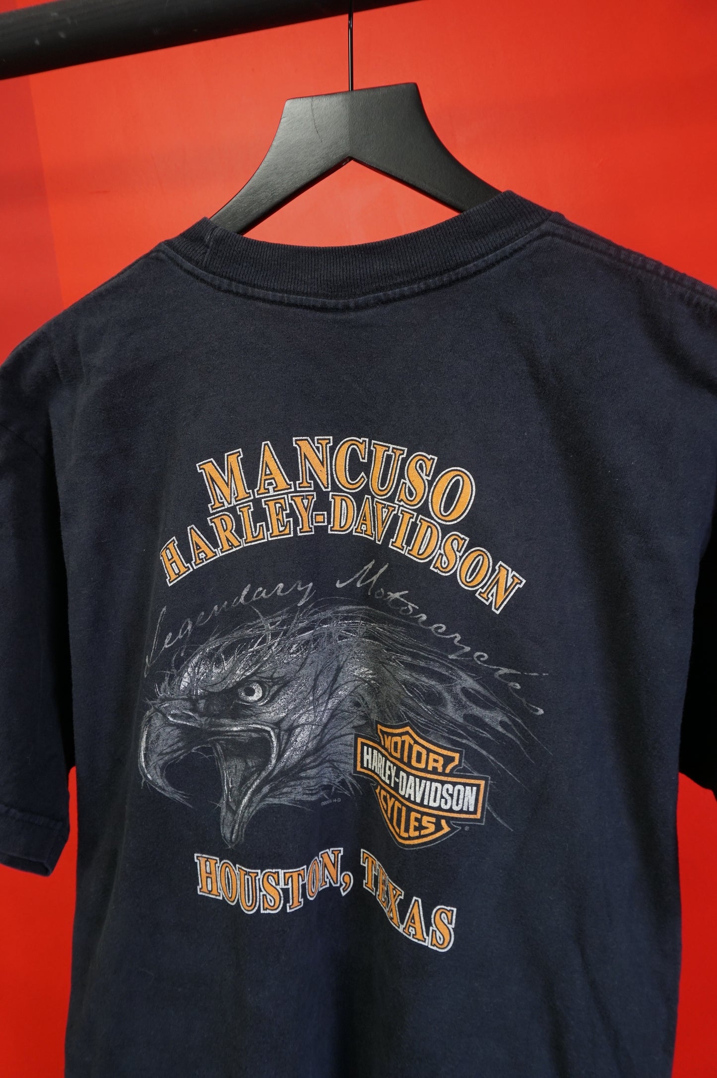 (M/L) 2006 Houston Harley Davidson T-Shirt