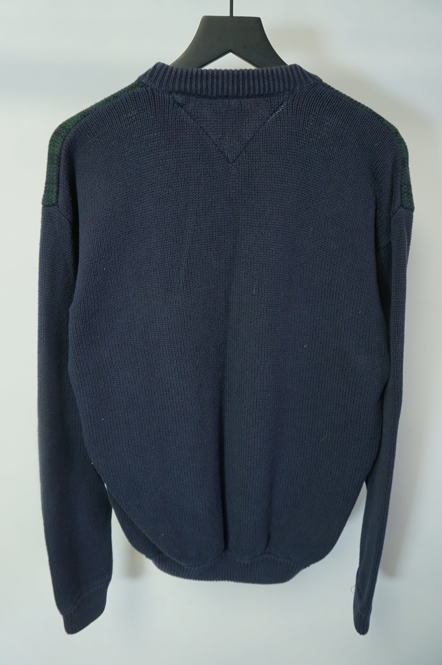 (XL) Vintage Tommy Hilfiger 90s Knit Plaid Sweater