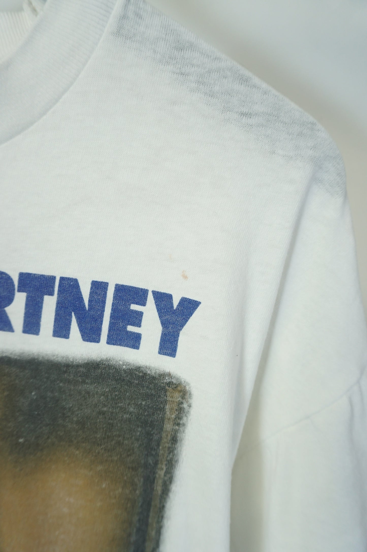 (XL) Vintage 1993 Paul McCartney New World Tour Single-Stitch T-Shirt Brockum