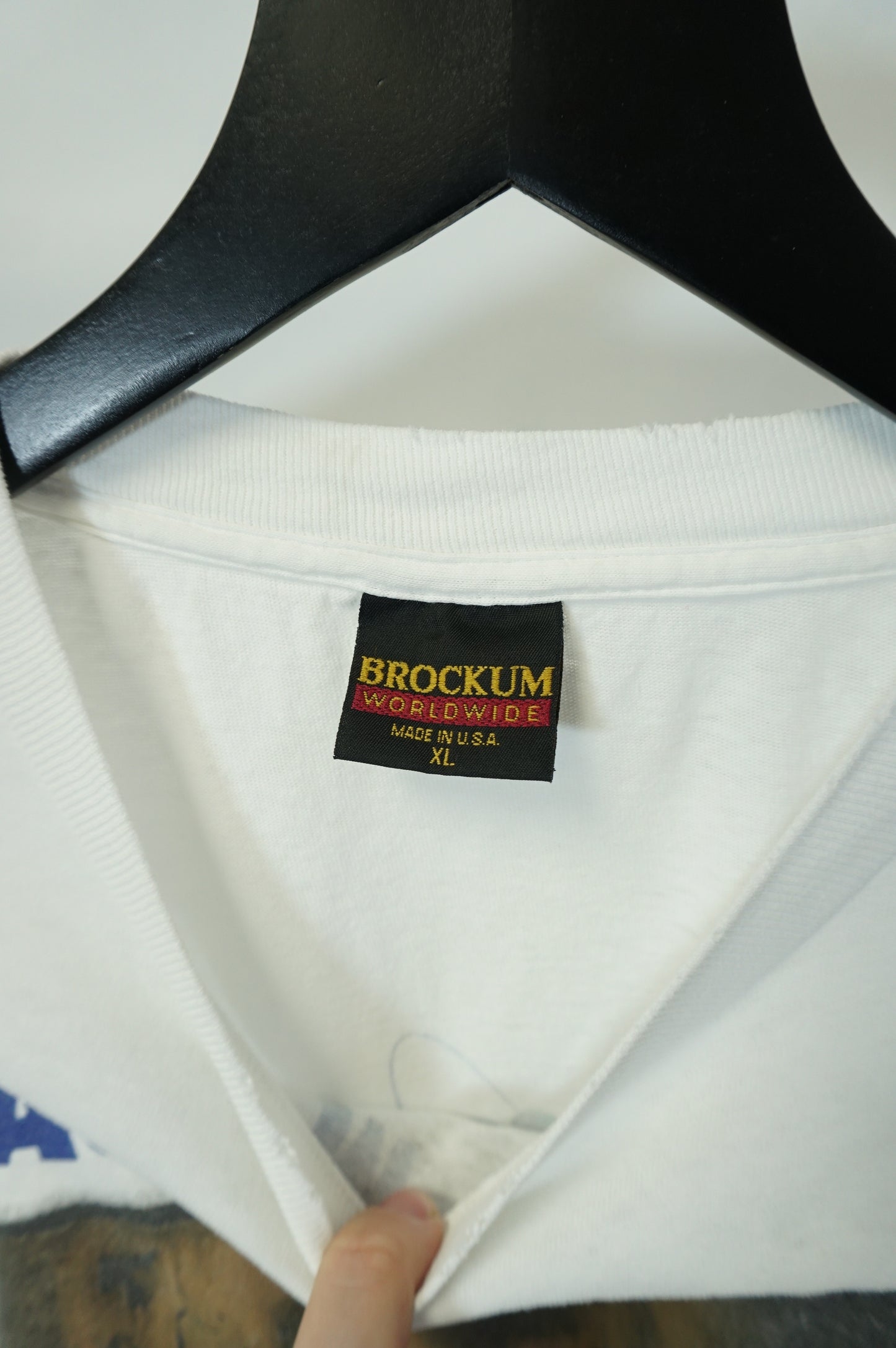 (XL) Vintage 1993 Paul McCartney New World Tour Single-Stitch T-Shirt Brockum