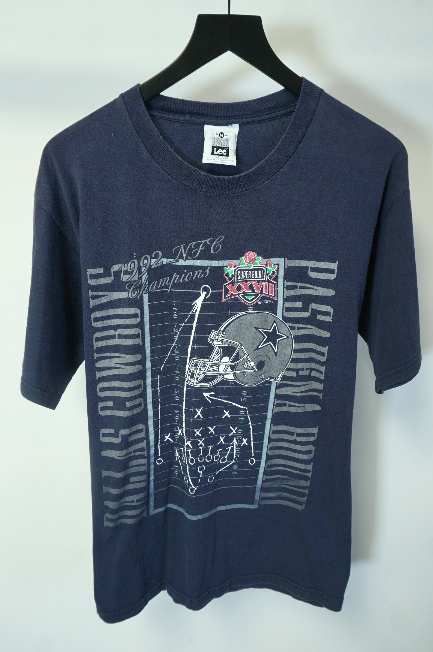 (M) 1992 Dallas Cowboys Super Bowl Champs Vintage T-Shirt