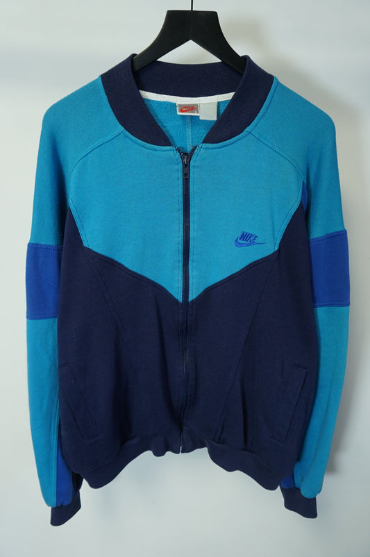 (L) Vintage 1980s Nike Cut & Sew Track Jacket