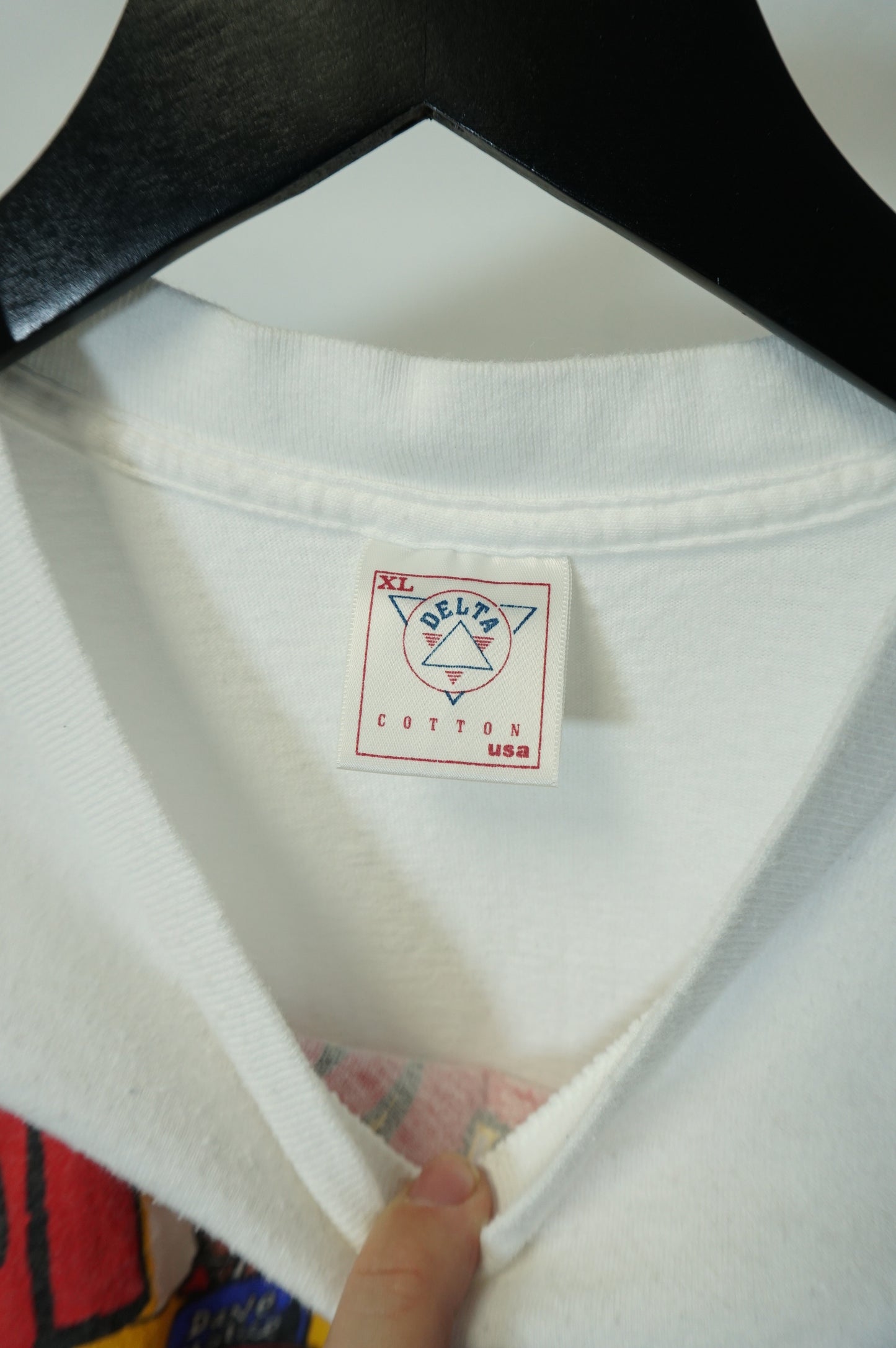 (L) Vintage 90s Atlanta Braves Tomahawk Chop Caricature T-Shirt