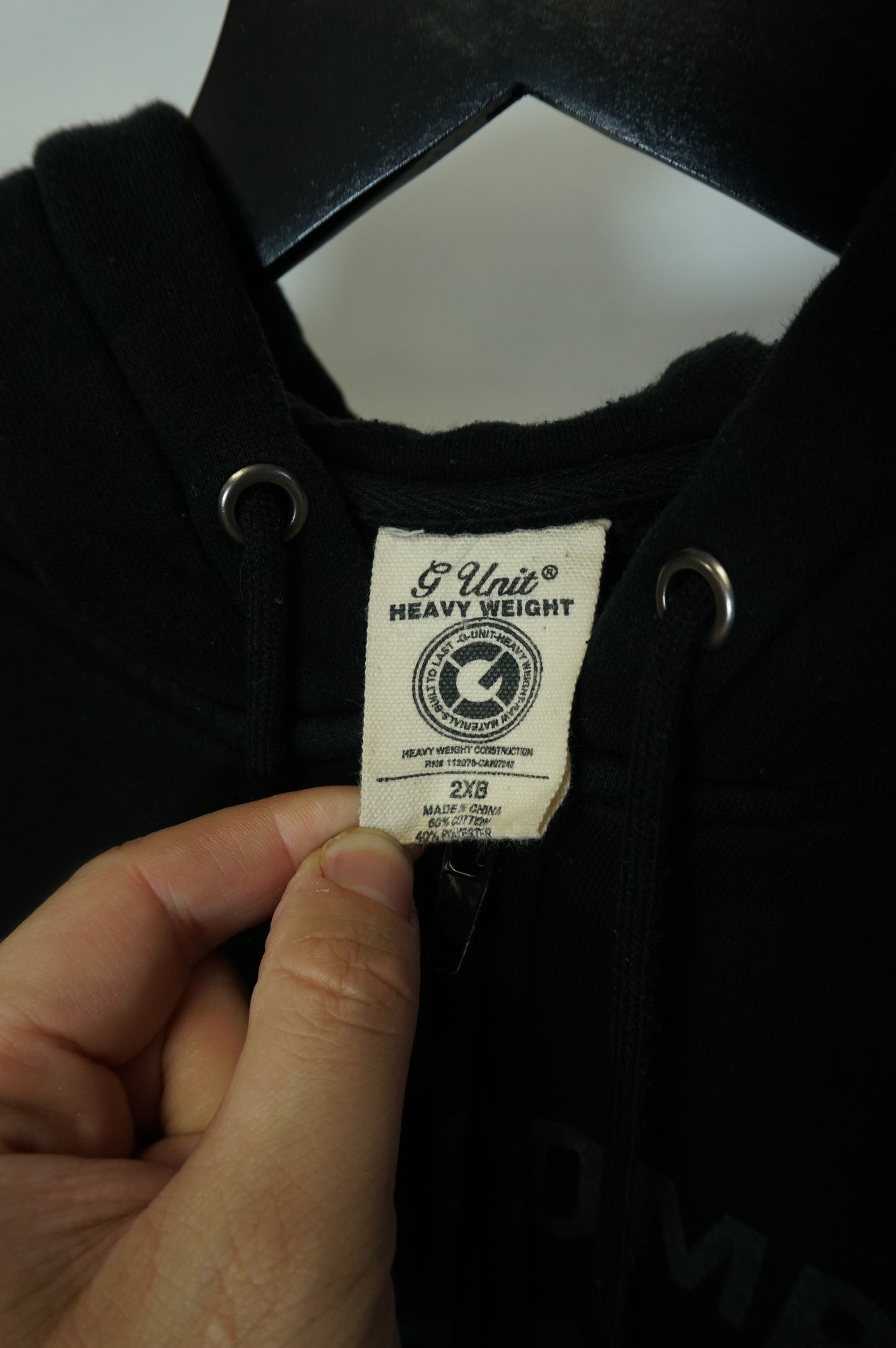 (XXL) Vintage Y2k G-Unit Embroidered Hoodie 50 Cent